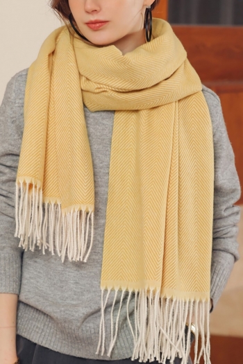 one pc new 5 colors twill printing tassel cashmere warm stylish mid length scarf 70*180cm