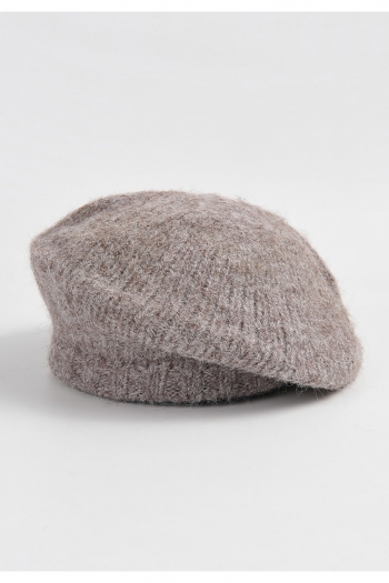 one pc autumn and winter new simple soft and warm wool blend knit beret 56-60cm