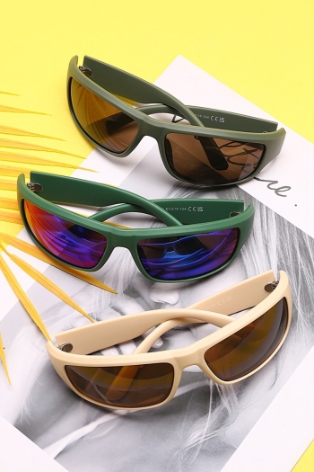 fashion 9 colors small frame square sports style sunglasses