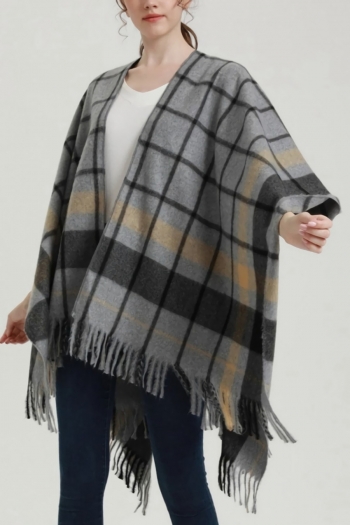 one pc new 5 colors plaid cashmere stylish all-match shawl 130*150cm