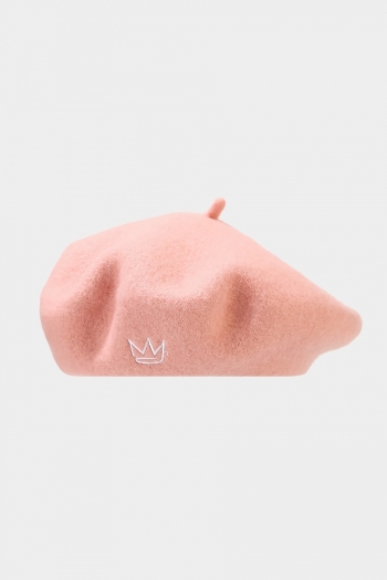 one pc stylish new 12 colors crown embroidery beret