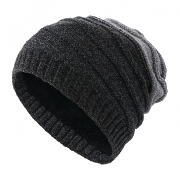 one pc stylish new 6 colors contrast color warm knitted beanie 56-58cm