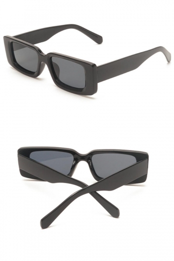 one pc uv protection transparent large square frame sunglasses