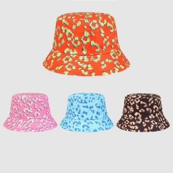 one pc new 4 colors dandelion printing stylish trend bucket hat 56-58cm