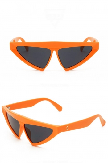 one pc stylish new 7 colors triangle plastic frame sunglasses