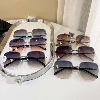 one pc stylish new 6 colors square frameless uv protection polarized sunglasses