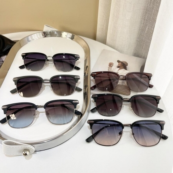 one pc stylish new 6 colors big frame polarized uv protection sunglasses