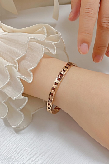 one pc retro stainless steel hollow chain bracelets(length:170mm)#1#