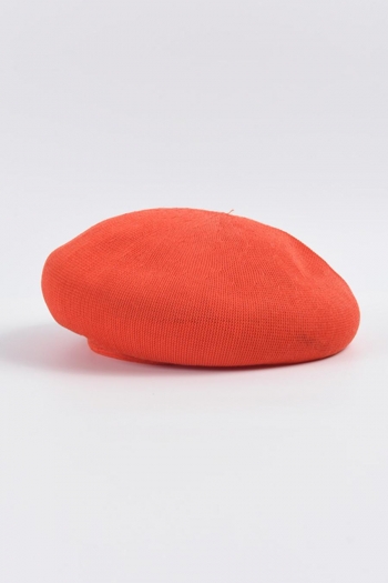 one pc stylish new 10 colors ice silk hemp breathable beret(56-58cm)