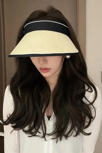 one pc anti-uv letter foldable adjustable straw hat