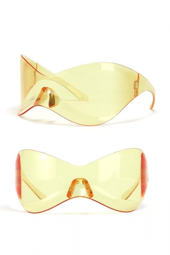 one pc stylish new 9 colors frameless uv protection sunglasses