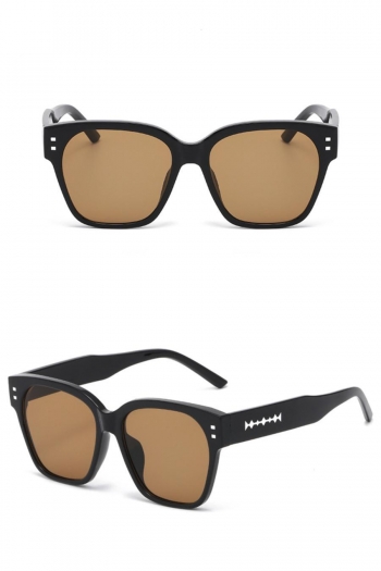 one pc stylish new 4 colors big square plastic frame uv protection sunglasses