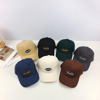 one pc letter embroidery breathable thin baseball cap 56-58cm