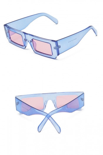 one pc stylish new 7 colors narrow plastic frame uv protection sunglasses