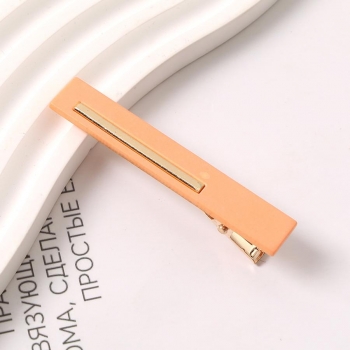 one pc simple rectangle hairpin(length:6.3cm)