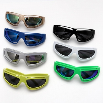 one pc stylish new 7 colors plastic frame hollow design sunglasses