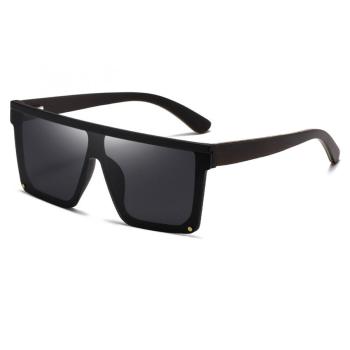 one pc stylish new square big frame polarized sunglasses#1