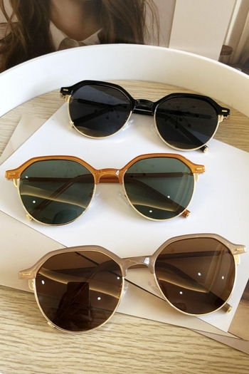 one pc stylish new 5 colors uv protection polarized round frame sunglasses