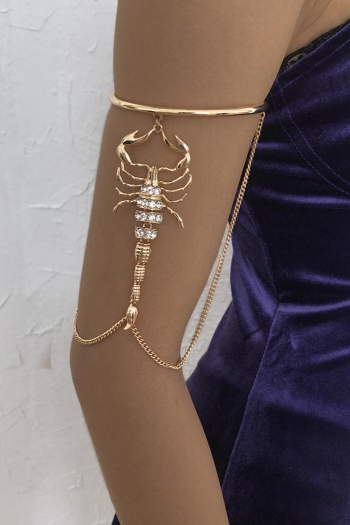 one pc rhinestone metal scorpion arm chain(length:15cm)