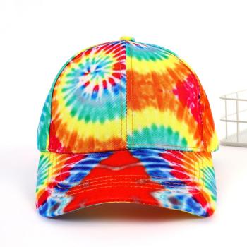 one pc stylish tie-dye printing baseball cap(58-60cm)