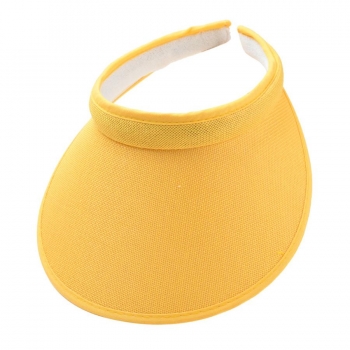 one pc stylish new solid color empty top outdoor sun hat(56-60cm)