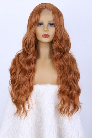 one pc synthetic front lace long wave wigs(length:26 inch)
