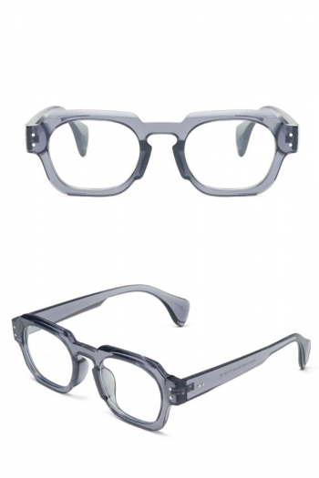 one pc stylish new small square plastic frame plain sunglasses