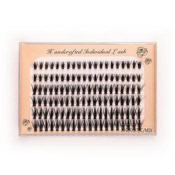 six rows synthetic 30d false eyelashes(mixed length)