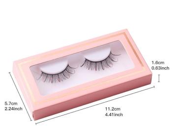 Halloween one pairs synthetic cross curly false eyelashes(length:32mm)