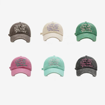 one pc letter embroidery couple street fashion baseball cap 56-58cm