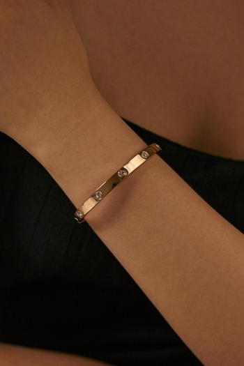 one pc rhinestone bracelets(length:6.63cm)