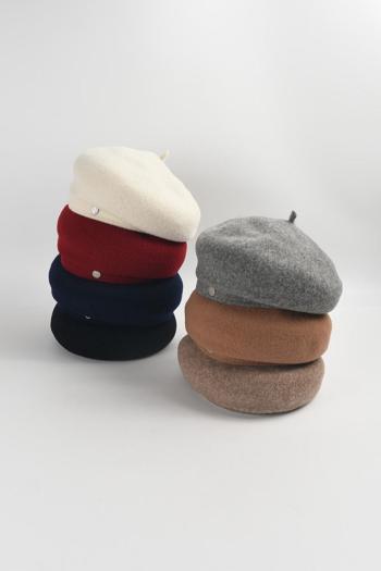 one pc woolen cloth beret 56-58cm