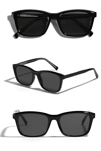 one pc stylish new 6 colors small plastic square frame uv protection sunglasses