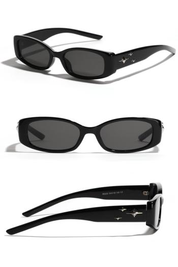 one pc stylish new plastic small frame star decor uv protection sunglasses