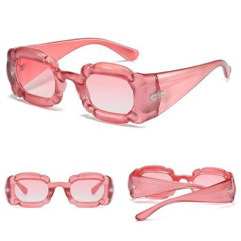 one pc stylish new 6 colors square plastic frame sunglasses