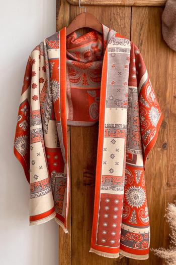 one pc stylish 5 colors ethnic style imitation cashmere warm scarf 65*185cm