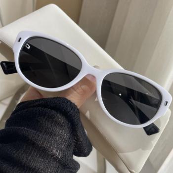 One pc new retro 5 colors small plastic frame uv protection polarized sunglasses