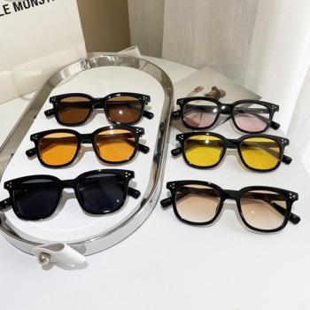 one pc stylish new 6 colors square small frame uv protection sunglasses