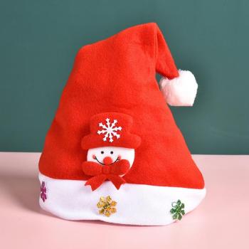 one pc stylish new resin snowman decor christmas hat 28*41cm