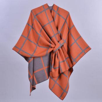 one pc stylish new 10 colors checkered lines pattern warm scarf 130*150cm