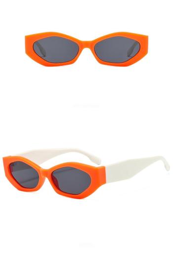 one pc stylish 6 colors orange uv protection sunglasses
