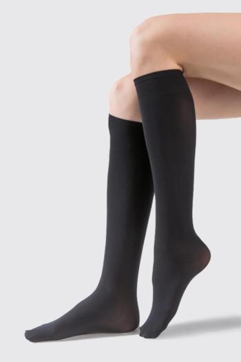 two pairs high stretch anti-slip mid-calf socks