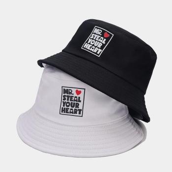 one pc stylish new letter printing bucket hat 56-58cm
