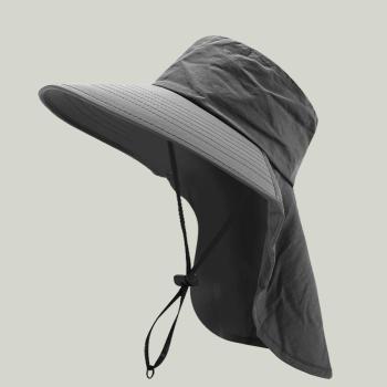 one pc stylish new 6 colors solid color outdoor quick drying bucket hat 56-58cm
