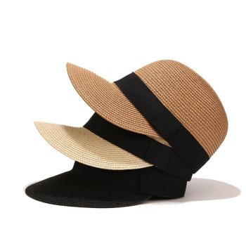 one pc stylish new summer outdoor 5 colors casual beach straw hat 54-58cm