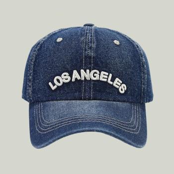 one pc stylish new 3 colors letter embroidery denim baseball cap 54-60cm