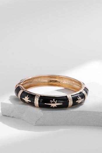 one pc stylish retro eight-pointed star open design bracelet