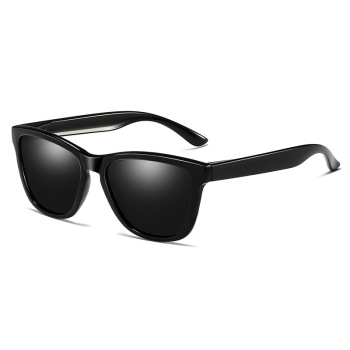 one pc classic outdoor polarized square mirror anti-uv sunglasses