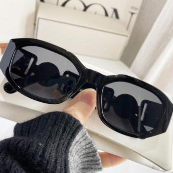 one pc stylish new 5 colors small square frame uv protection retro sunglasses