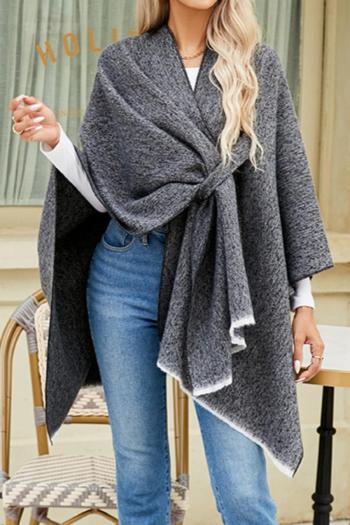 one pc stylish solid color warm shawl 130*155cm